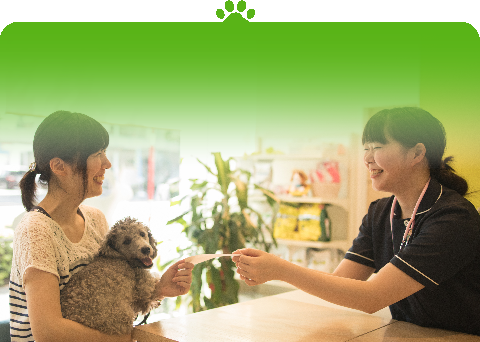 飼い主さまへのおうちケアアドバイス・質問対応に